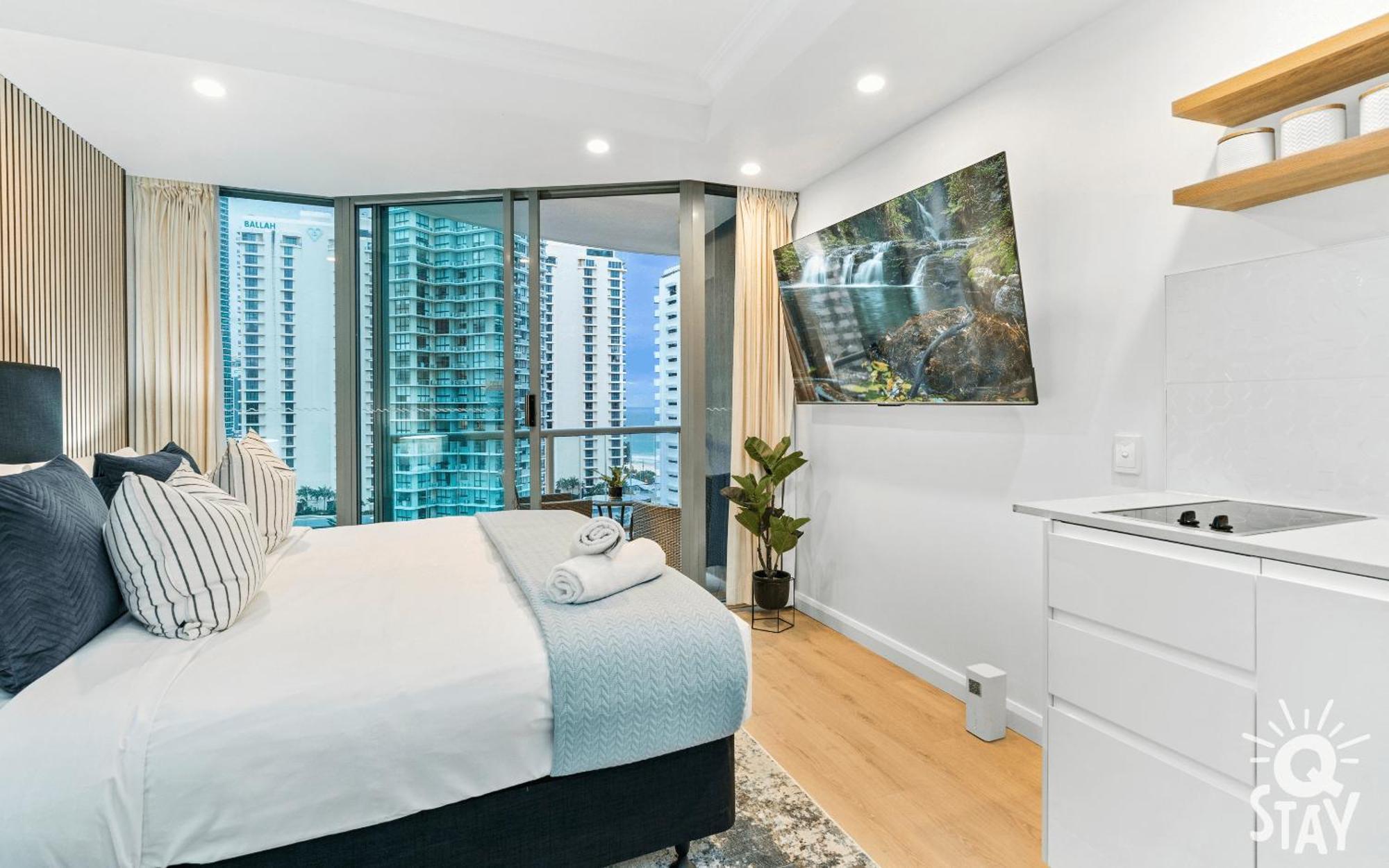 Legends Apartments - Qstay Gold Coast Esterno foto